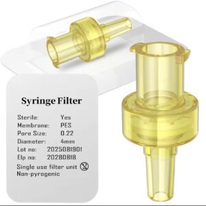 Ks-Tek 4mm 0.22μm PES Syringe Filters 10 Pack