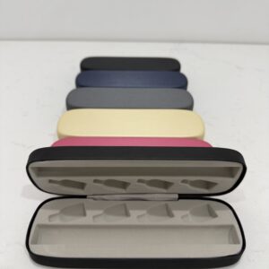 Pen Metal Hard Glasses Style Storage Case