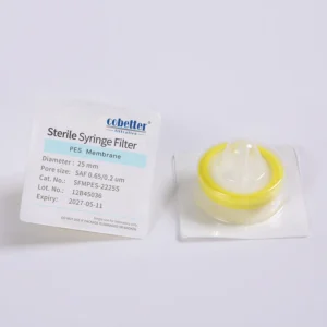 Cobetter 13mm 0.22μm PES Syringe Filter 10 Pack
