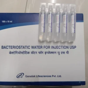 Genetek Bacteriostatic Water For Injection 10ml Ampoule